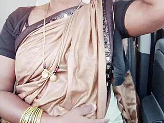 indian call girl engages in car encounter with dirty talk