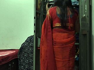 Maid Cleaning Wardrobe When Owner Arrives And Helps