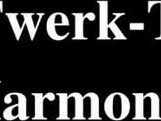 stunning ebony slut harmonie marquise in interracial lesbian face sitting and pussy licking