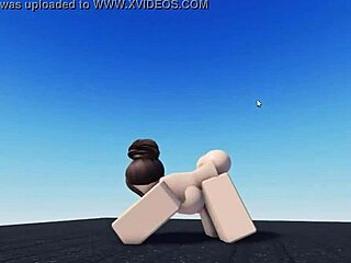 Roblox Stripper Kitty Shows Off Moves Getting Naked for Masturbation