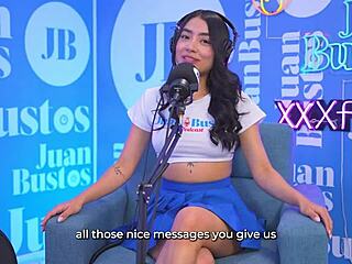 Oh wow, little kinky Colombian babe MayraOficial rides the Sybian machine hard, flashing her big natural tits and squirting like crazy in this first-time casting interview