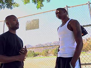 Asian slutty milf sucks two black monster cocks in heels and gets fucked hard 👠🍆