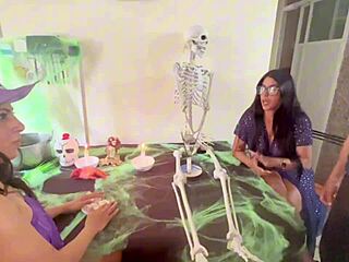 Halloween orgy fun