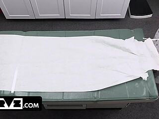 Naughty Latina Apryl Rein Strikes Deal With Doctor For Fake Virginity Certificate In Exam Roleplay