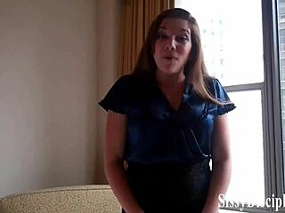 you deserve harsh femdom punishment in public garage for crossdressing slave