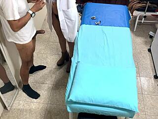 Who Knew Argentinian Nurse Stays Late In The Office On Hidden Camera