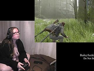 Naked Last Of Us 2 Play Through Part 6 With Tattooed BBW Brunette