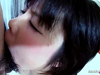 hey petite japanese teen 18+ with small tits and ass, wanna seduce for defloration sex? get massive facial in uncensored jav!