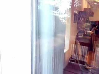 Feeling So Aroused With Mature Big Tits Spread On Desk For Intense Action