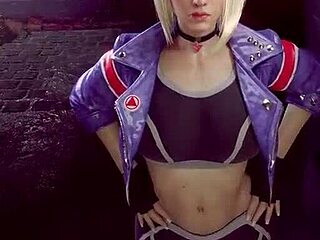 Excellent Animation With Athletic Big Ass Action