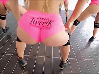 I feel so alive twerking like this with my sexy moves and confident vibe in the spotlight