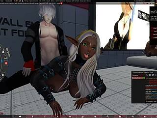 Second Life Dark Elf Adventure