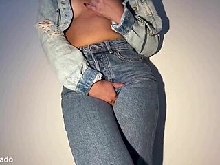 Desperate Cute Latina Girl Next Door Pees Her Jeans In Homemade Fetish Video