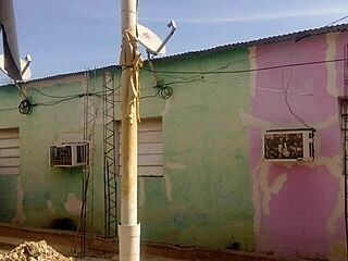 Horny Mexican Neighbor Can't Resist Peeking At My Big Curvy Latina Ass In Short Dress Flashing Outdoors