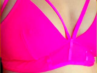 Wifey flashes perfect tits