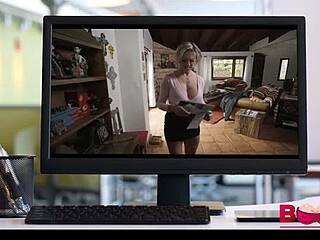 Stepson pounds my huge tits relentlessly