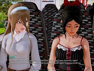 Harem Hotel Game Night Turns Suggestive And Steamy