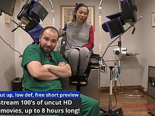 This Exam's Just Formality Right? Kalani Luana Spreads Wide!