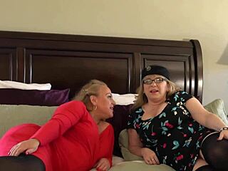 White Blonde Milfs Share Rome Majors Cock Interracial 3some