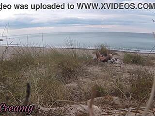 French Teacher Slut Blowjob Amateur On Nude Beach Public Front Stranger With Cumshot - Misscreamy