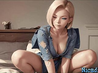 Busty Young AI Girl Loves Riding on a Fat Cock in This Scene