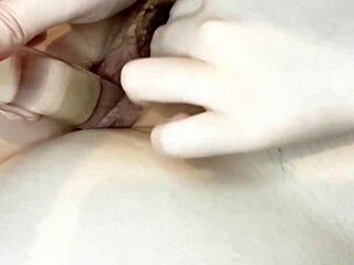 ride the glass dildo in my tight juicy pussy