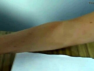 check out this beauty's teasing handjob on natural big tits babe