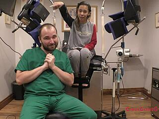 This Exam's Just Formality Right? Kalani Luana Spreads Wide!