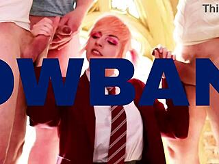 Massive Cumshot On Student Milking Table