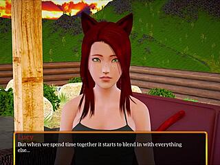 brunette teen with big ass plays erotic homemade game with amateurs