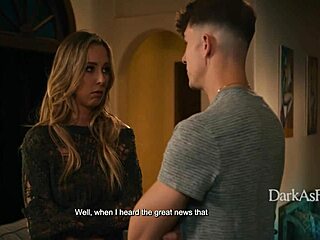 blackmailed into bent over fuck at stepdad's wake