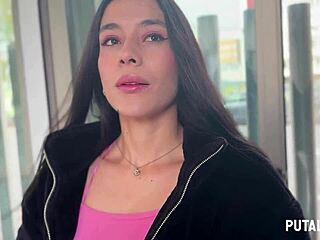 Torbe catches skinny latina redhead for raw pounding