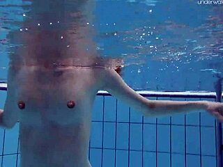 Anna Netrebko Feels The Thrill Of Softcore Swimming In Bikini As Petite Russian Babe Teases Underwater In Pool