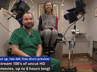 This Exam's Just Formality Right? Kalani Luana Spreads Wide!