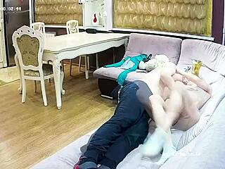 young homemade couple fucks doggystyle cowgirl bent over midnight passion