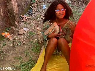 Slutty African Wife Bent Over For Ebony Doggystyle Pounding