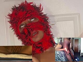 Reaction Video Ebony Squirting While Watching Xvideos Eye Rolling Orgasms