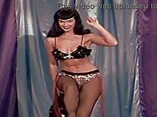betty page tribute orbits vintage retro sexy odyssey