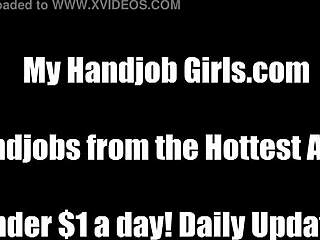 sexy french maid femdom handjob jerk instructions