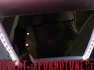 First I gave a footjob then came at the gloryhole dominated for my small cock