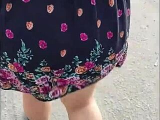 venezolana street slut roleplays boss whore in homemade lingerie lick fest