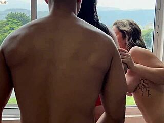 curvy colombian big tits stepmom fucks boyfriends huge cock