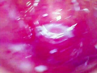 ride the glass dildo in my tight juicy pussy