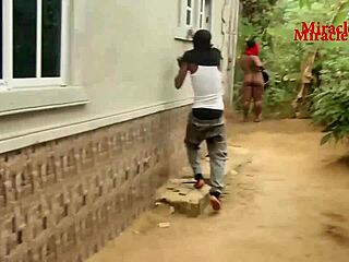 Landlord Daughter Bathes Outside Hardcore Doggystyle