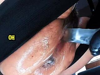 Punishing My Huge Hairy Cunt With Fisting Toys