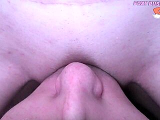 eating wet shaved pussy till juicy orgasm