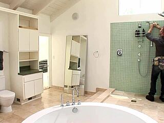 Britney Sucks Big Cock, Rides to Tit Cumshot