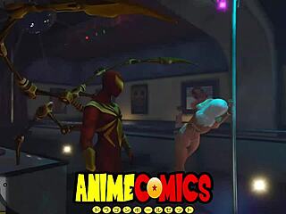 spider-man meets comic prostitute