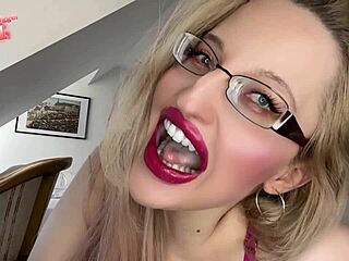 pink panties hiding what your bimbo blonde mistress craves underneath