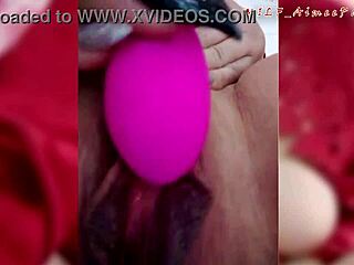 russian mature slut aimee teases with close-up handjob on phone cam